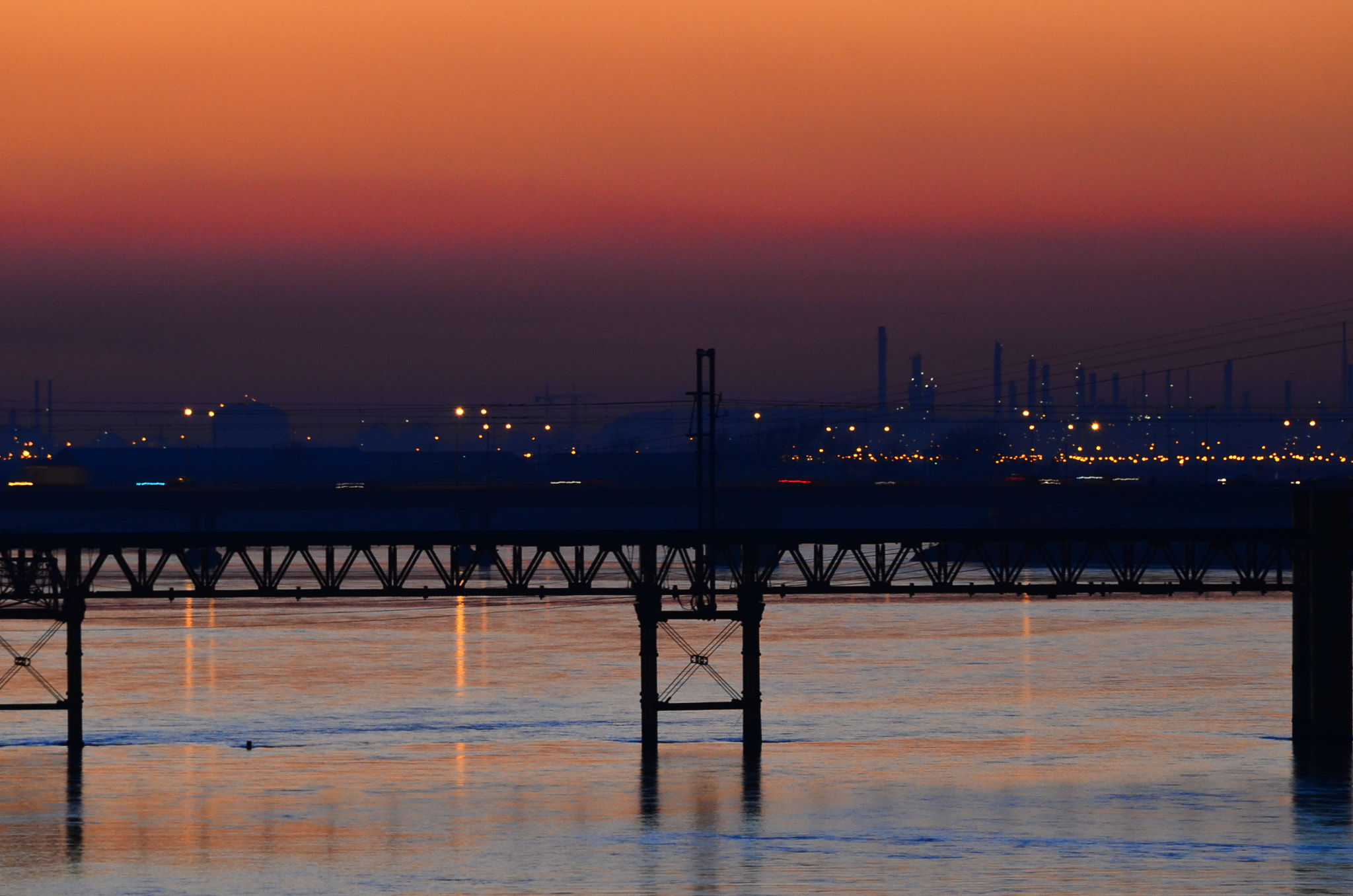 Nikon D7000 sample photo. Puente biobio cruzando la tarde / biobio bridge crossing the afternoon photography