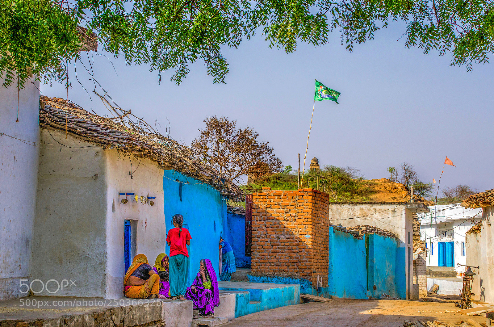 Nikon D7000 sample photo. Indian village photography