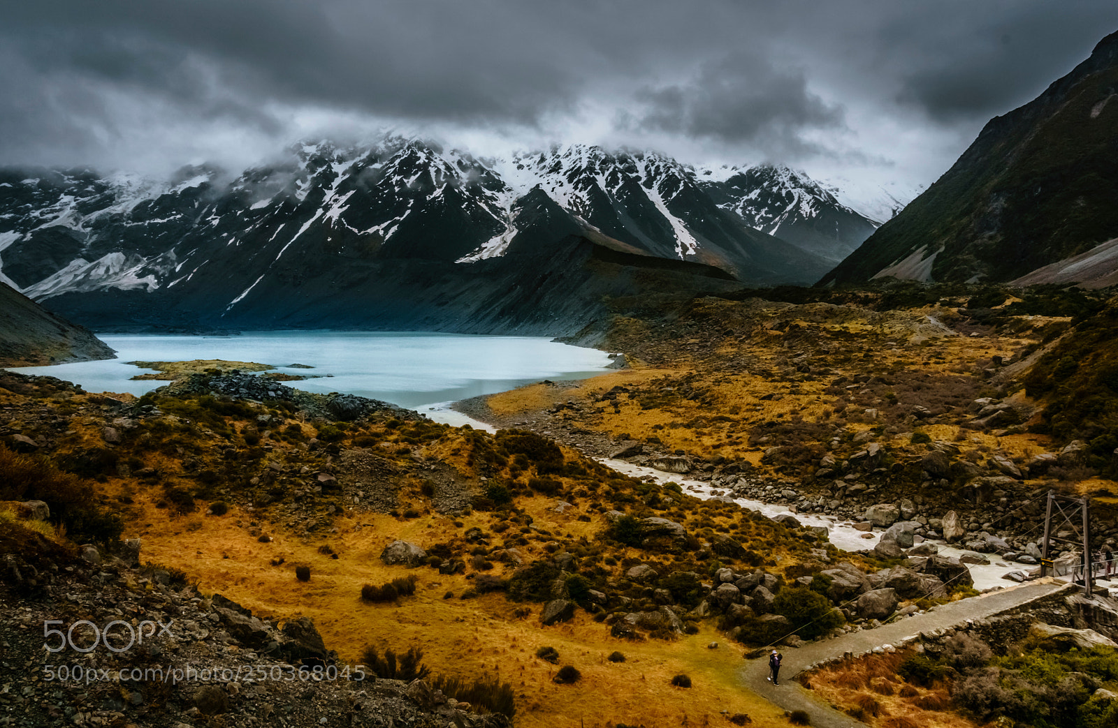Sony a5100 sample photo. Ice lake in hooker photography