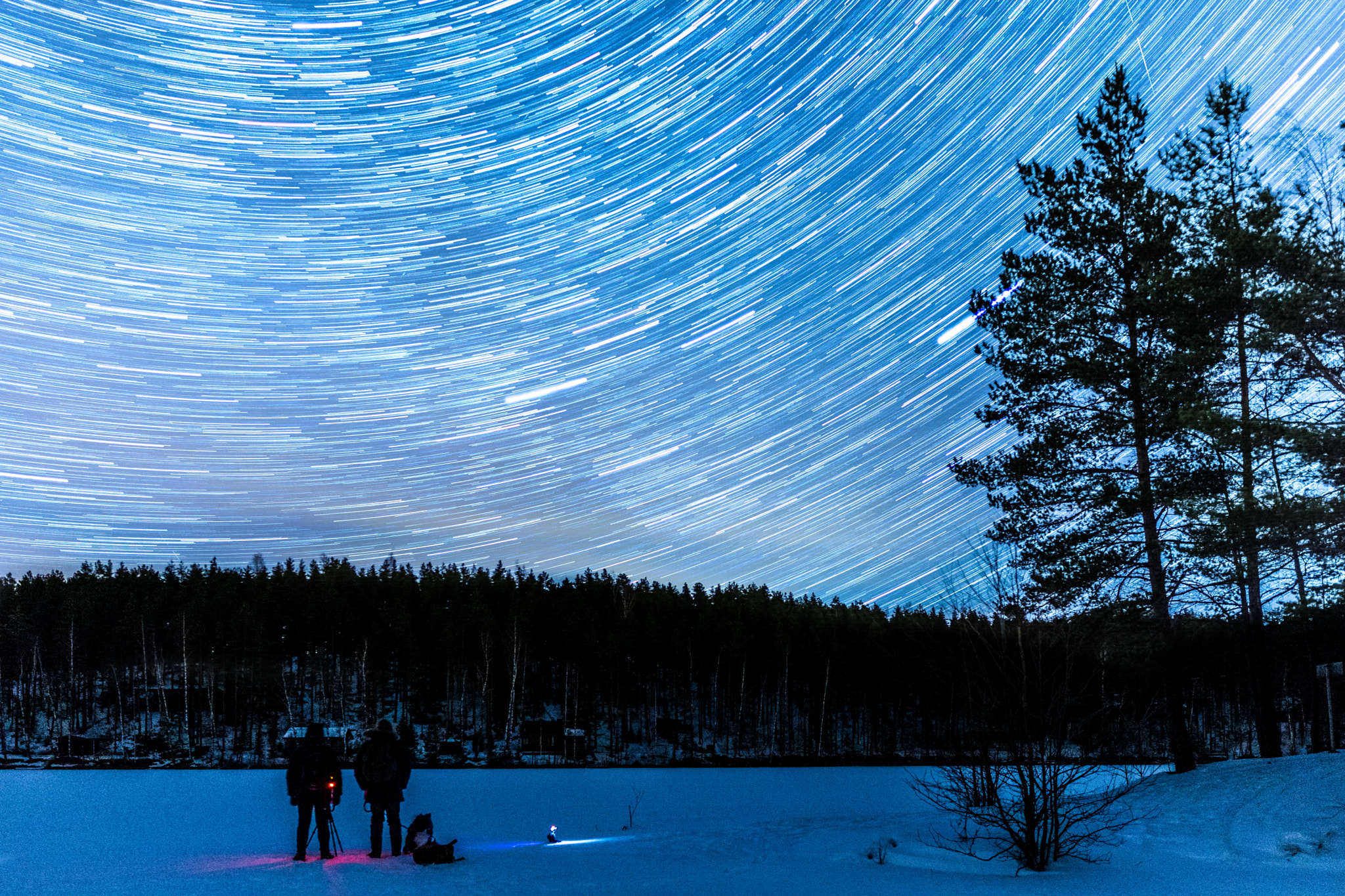 Sony a6500 + Sigma 30mm F1.4 DC DN | C sample photo. Startrails and photographers photography