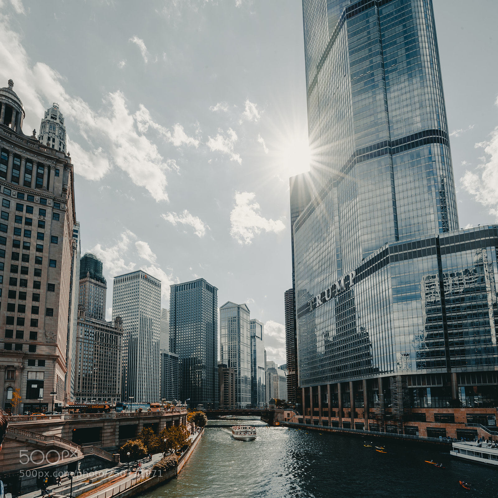Nikon D600 sample photo. Chicago river photography