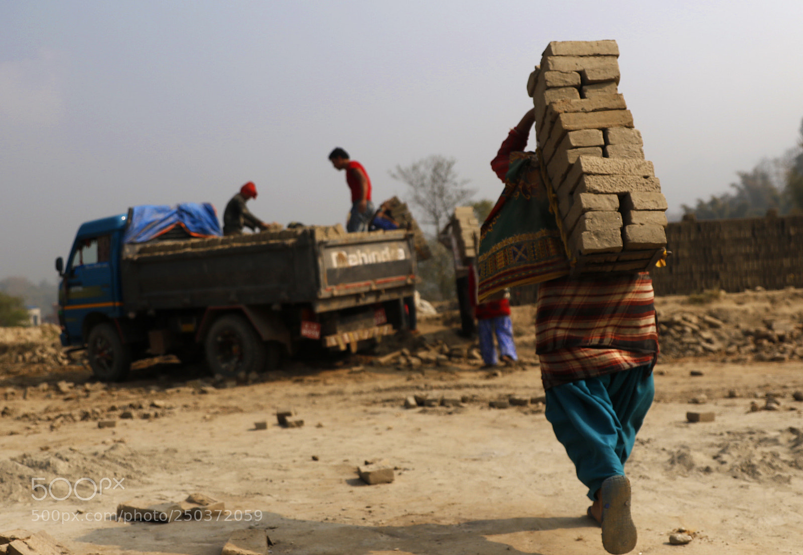 Canon EOS 7D Mark II sample photo. Bricks manufacture photography