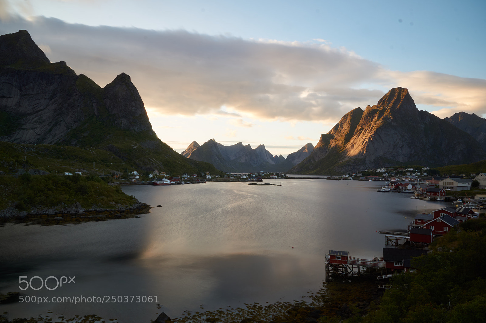 Sony a6000 sample photo. September evening in reine photography