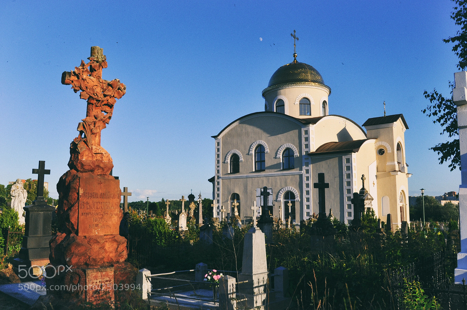 Nikon D90 sample photo. Old catholic cemetery photography
