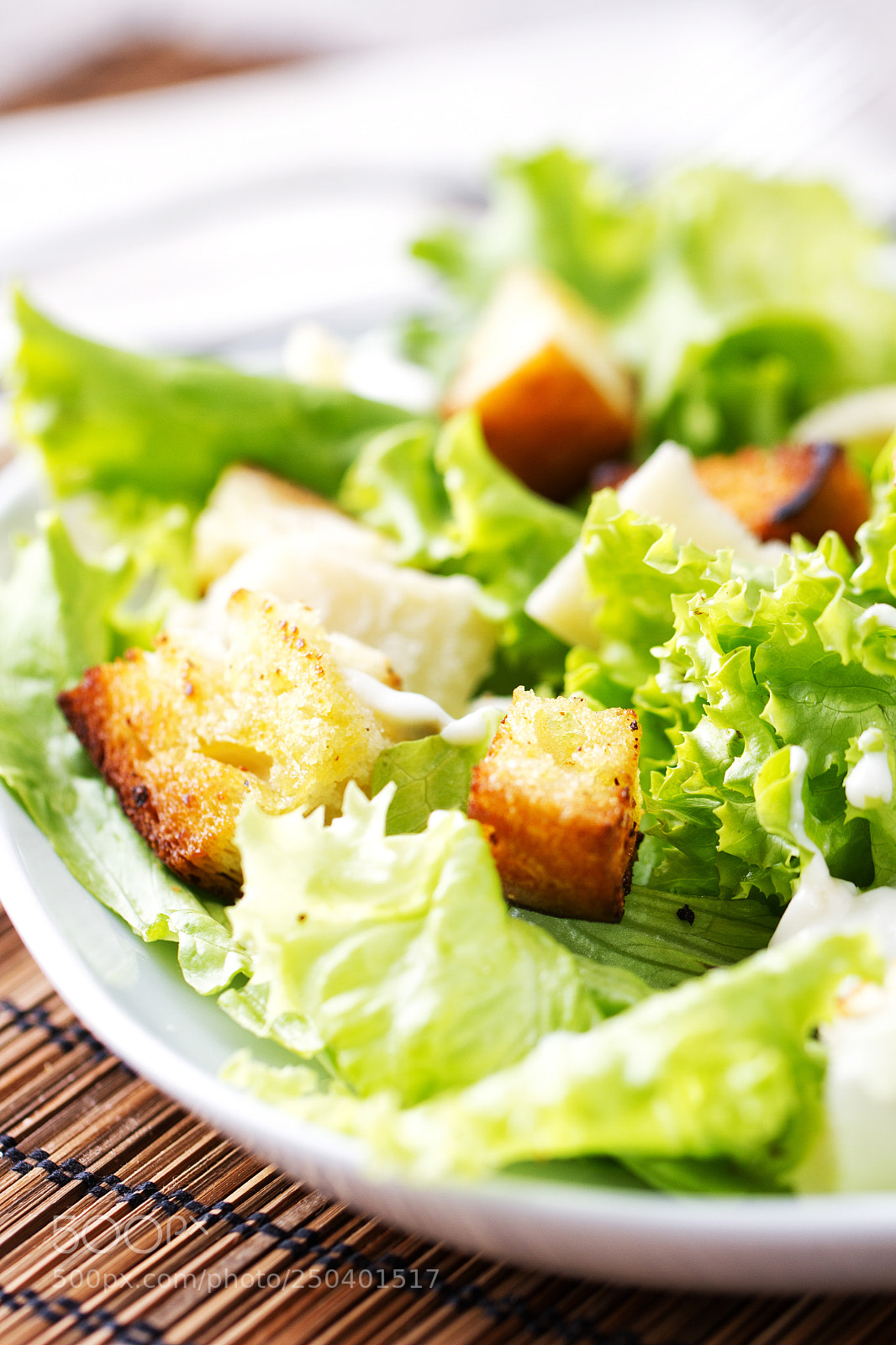 Canon EOS 7D sample photo. Caesar salad photography