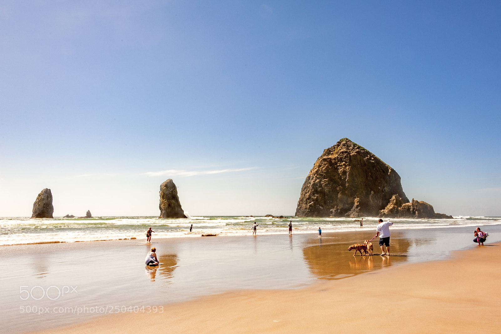 Nikon D700 sample photo. Haystack rock, cannon beach photography