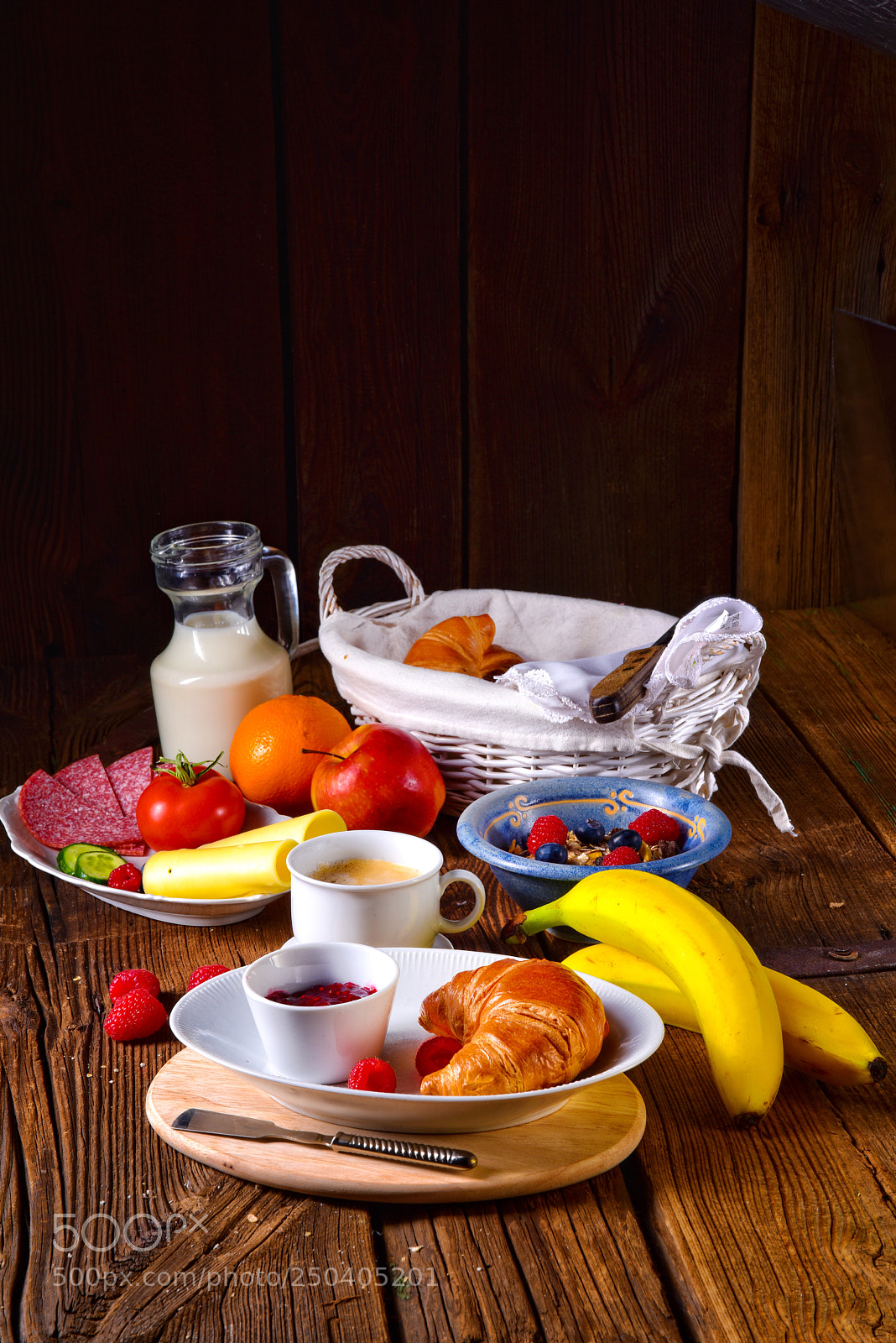 Nikon D810 sample photo. Delicious croissant breakfast photography