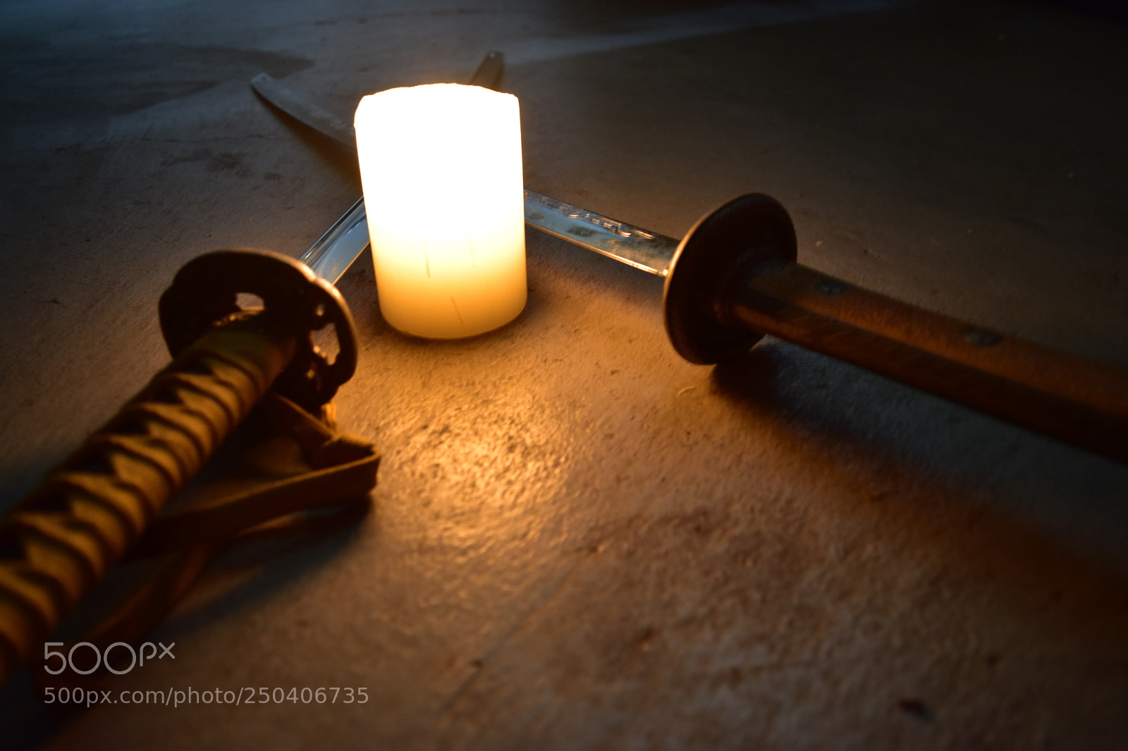 Nikon D5500 sample photo. Sabres et bougie photography