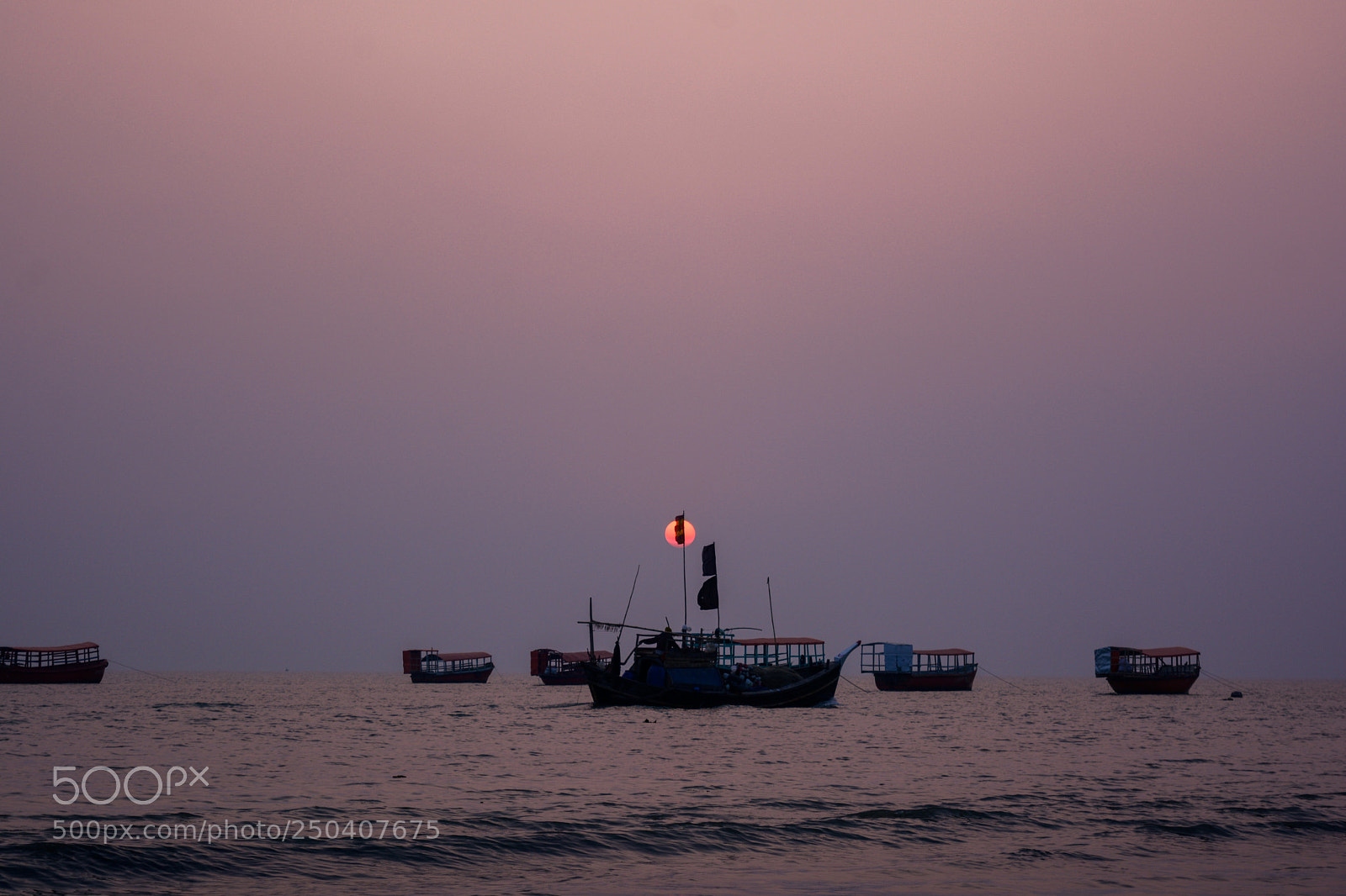 Nikon D7100 sample photo. Dusky sea photography