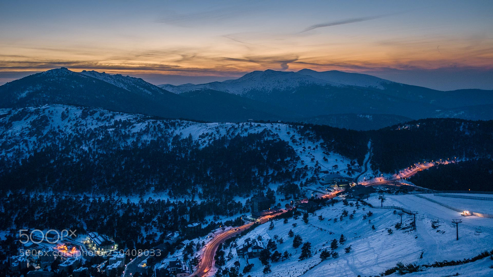 Nikon D200 sample photo. Puerto de navacerrada, madrid photography