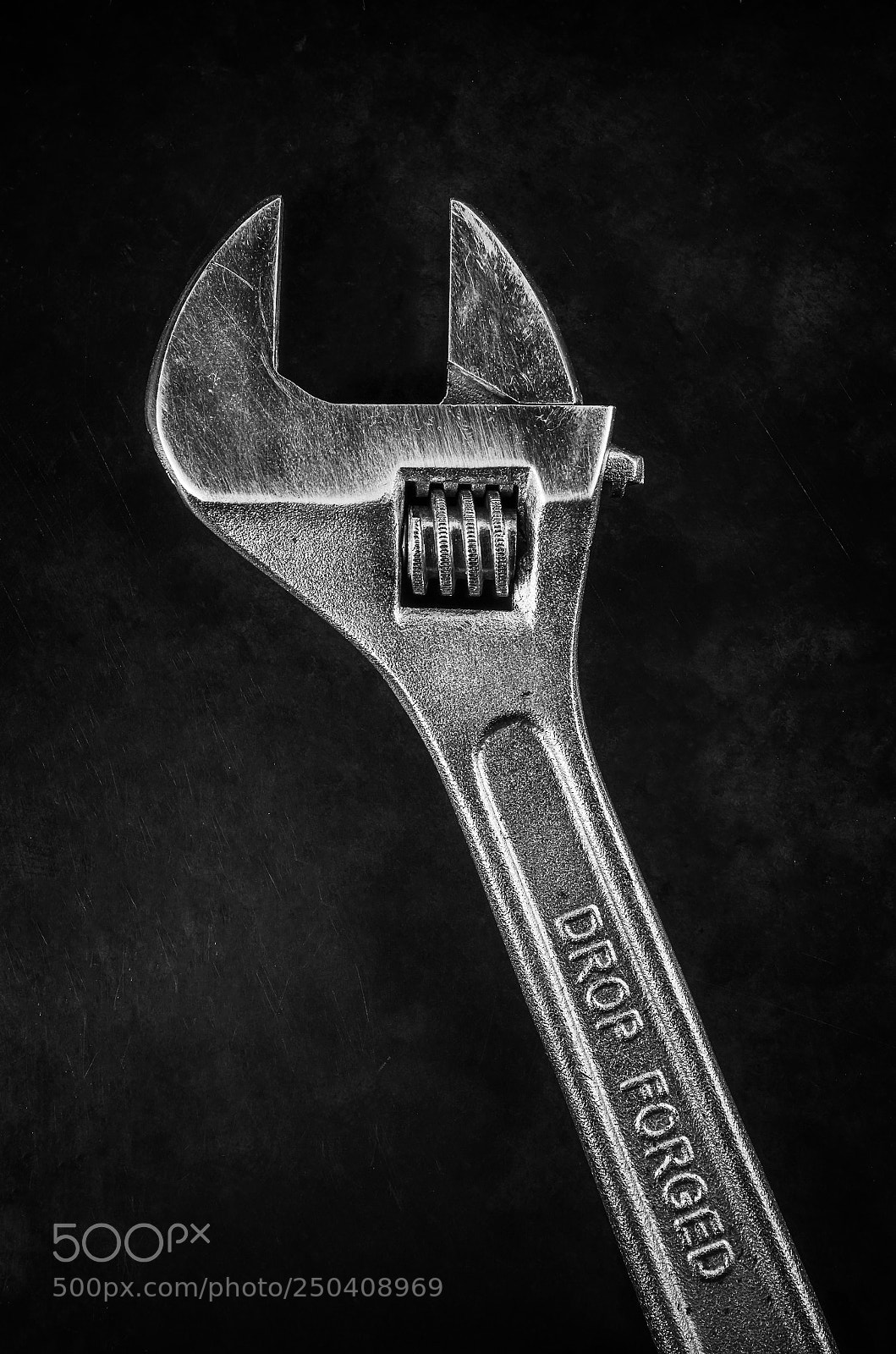 Nikon D5100 sample photo. Metal adjustable wrench photography