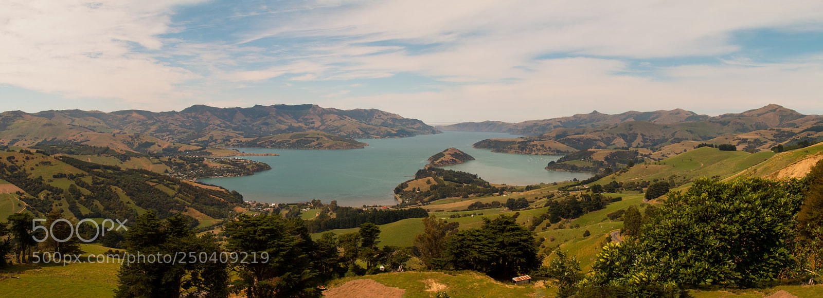 Canon EOS 70D sample photo. Akaroa panorama photography