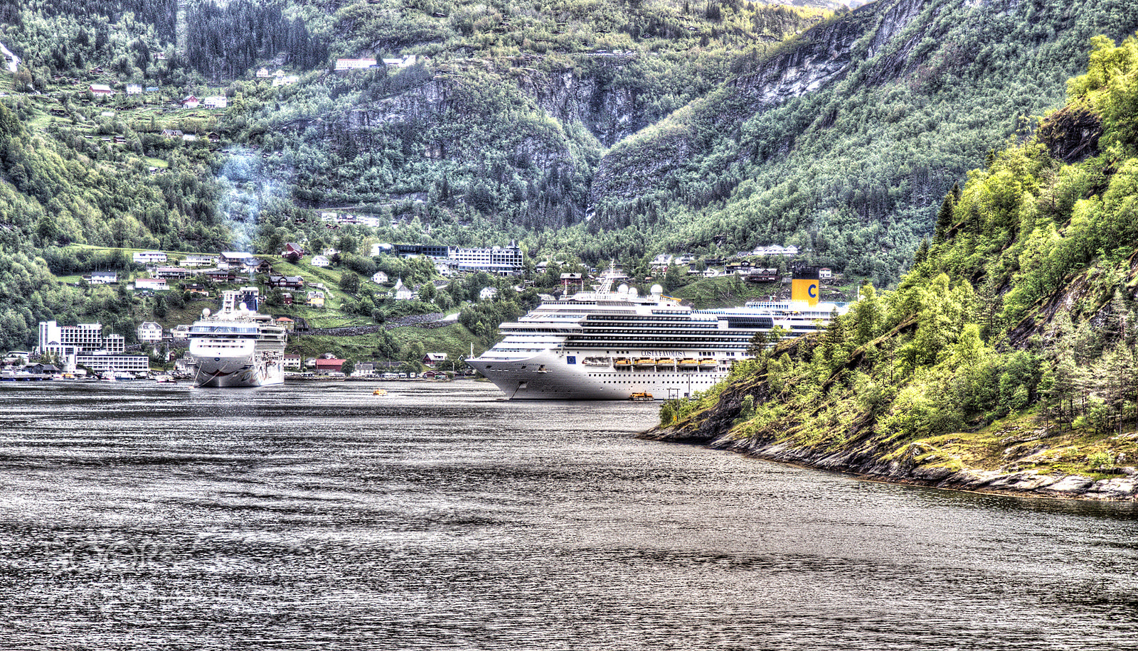 Nikon D300 sample photo. Geiranger photography