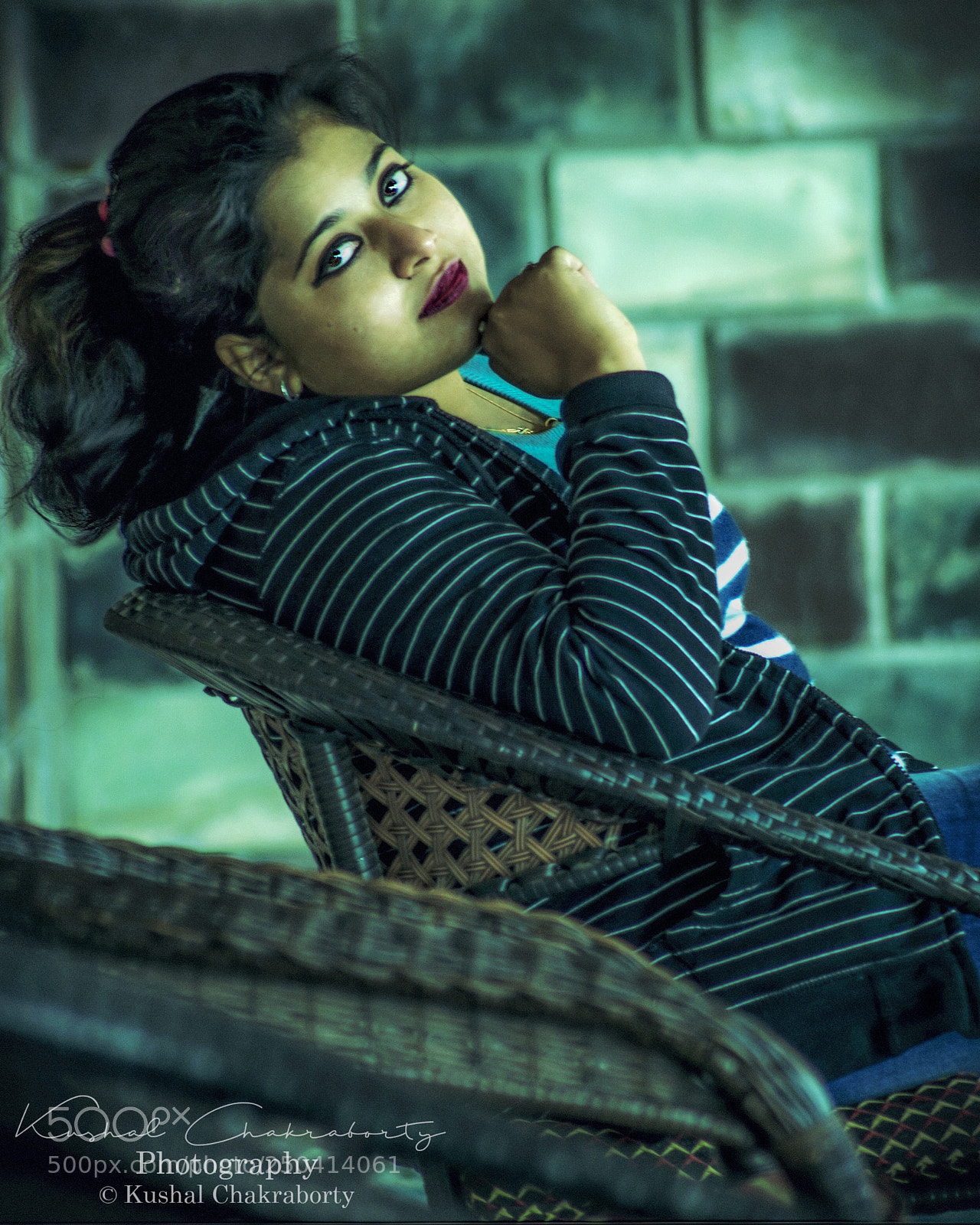 Nikon D3200 sample photo. Color map portrait photography