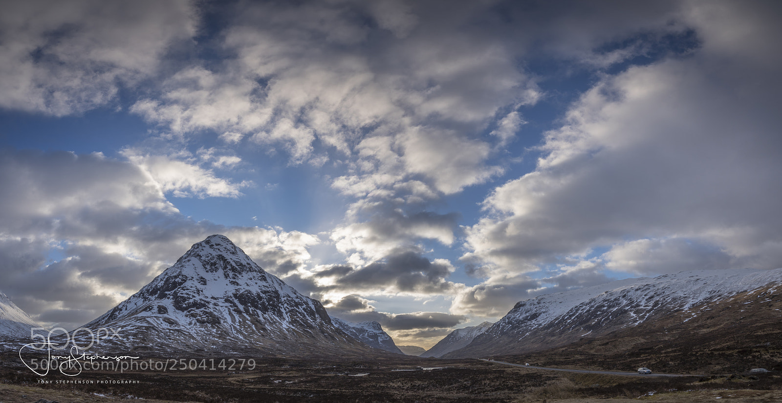 Sony a7R III sample photo. Glencoe winter view. photography