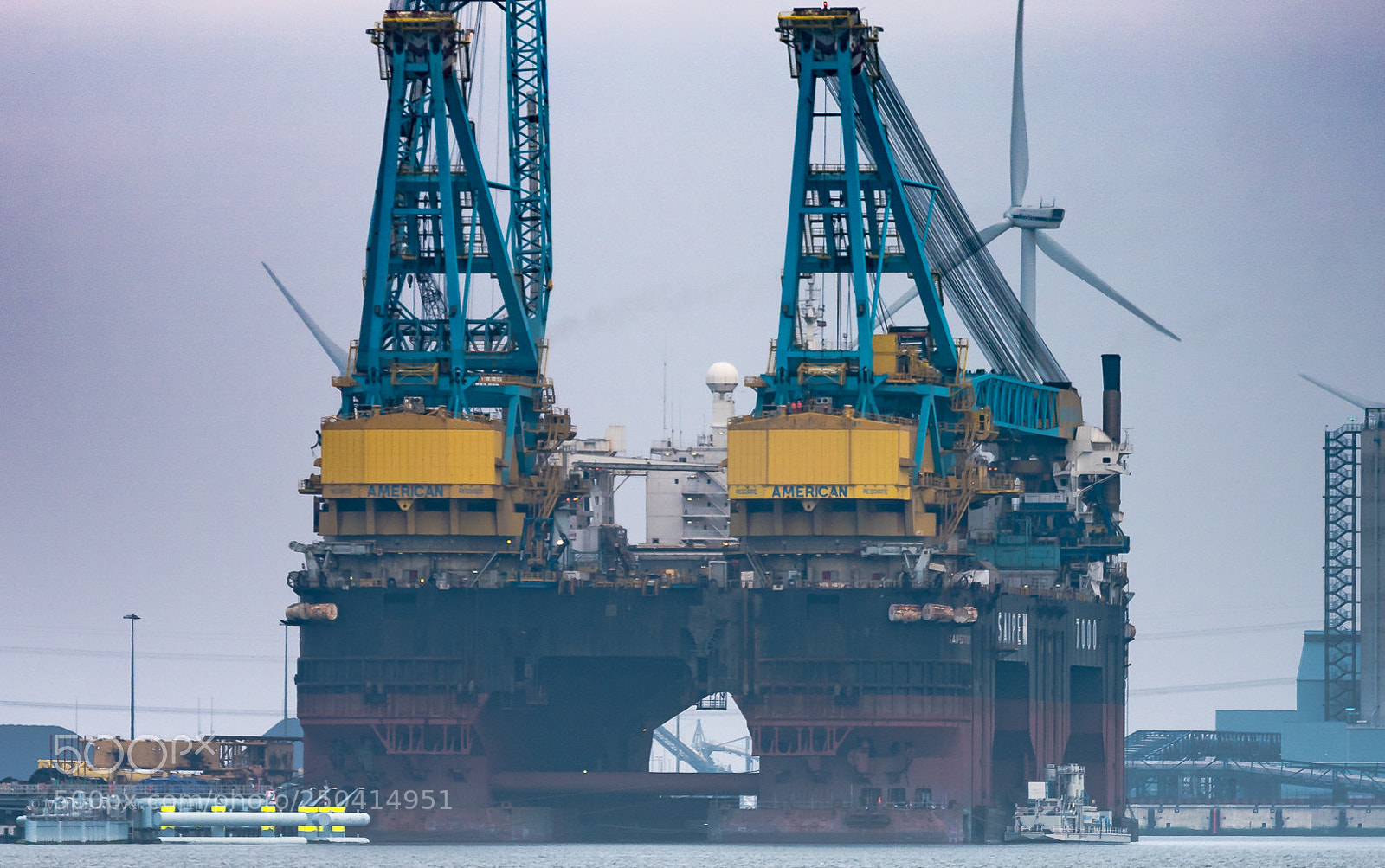 Nikon D810 sample photo. Saipem 7000 photography