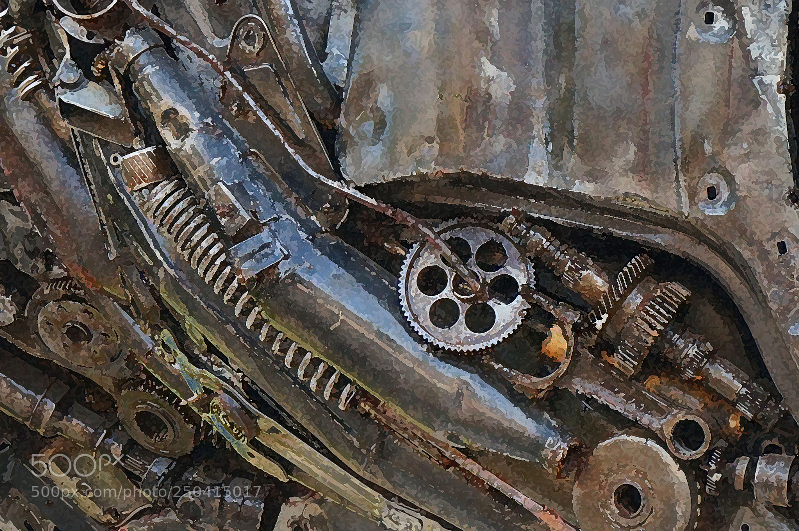 Sony Alpha NEX-6 sample photo. Metallic arrangement 2 photography