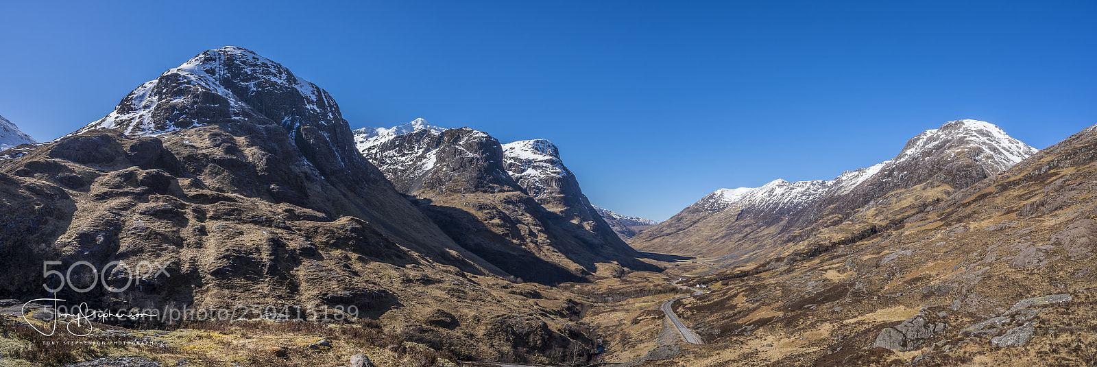 Sony a7R III sample photo. Glencoe panorama. photography