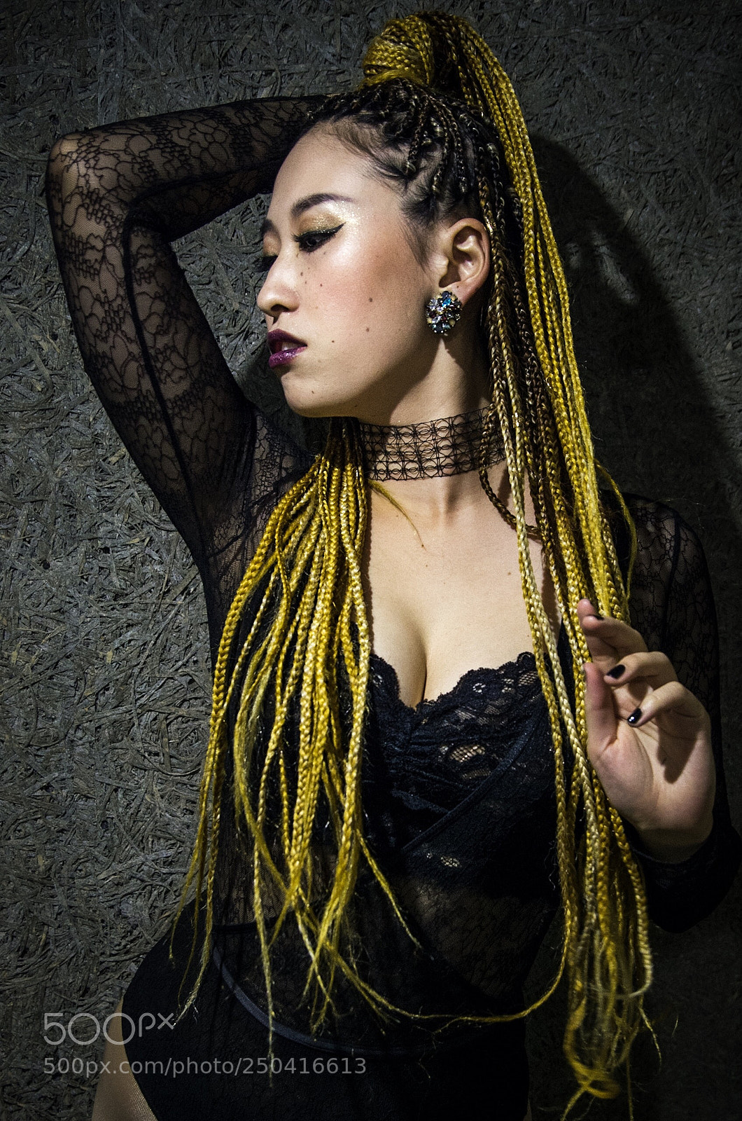 Pentax K-5 sample photo. Backstage portrait just before photography