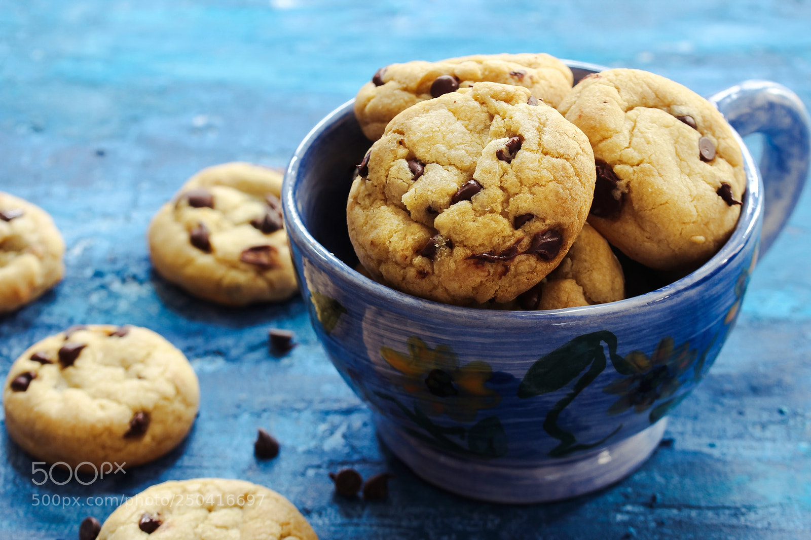 Canon EOS 60D sample photo. Homemade chocolate chip cookies photography
