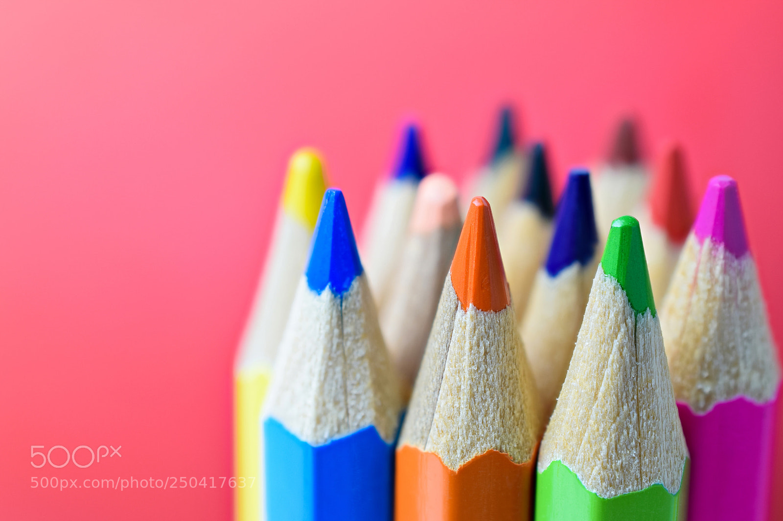 Nikon D5300 sample photo. Multicolored pencils on a photography