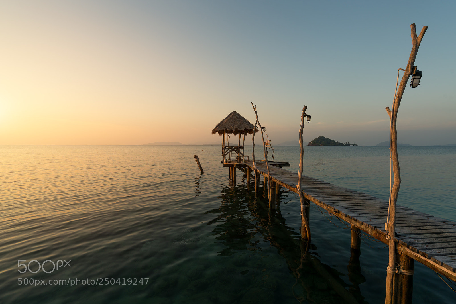 Sony a7R II sample photo. Wooden pier between sunset photography