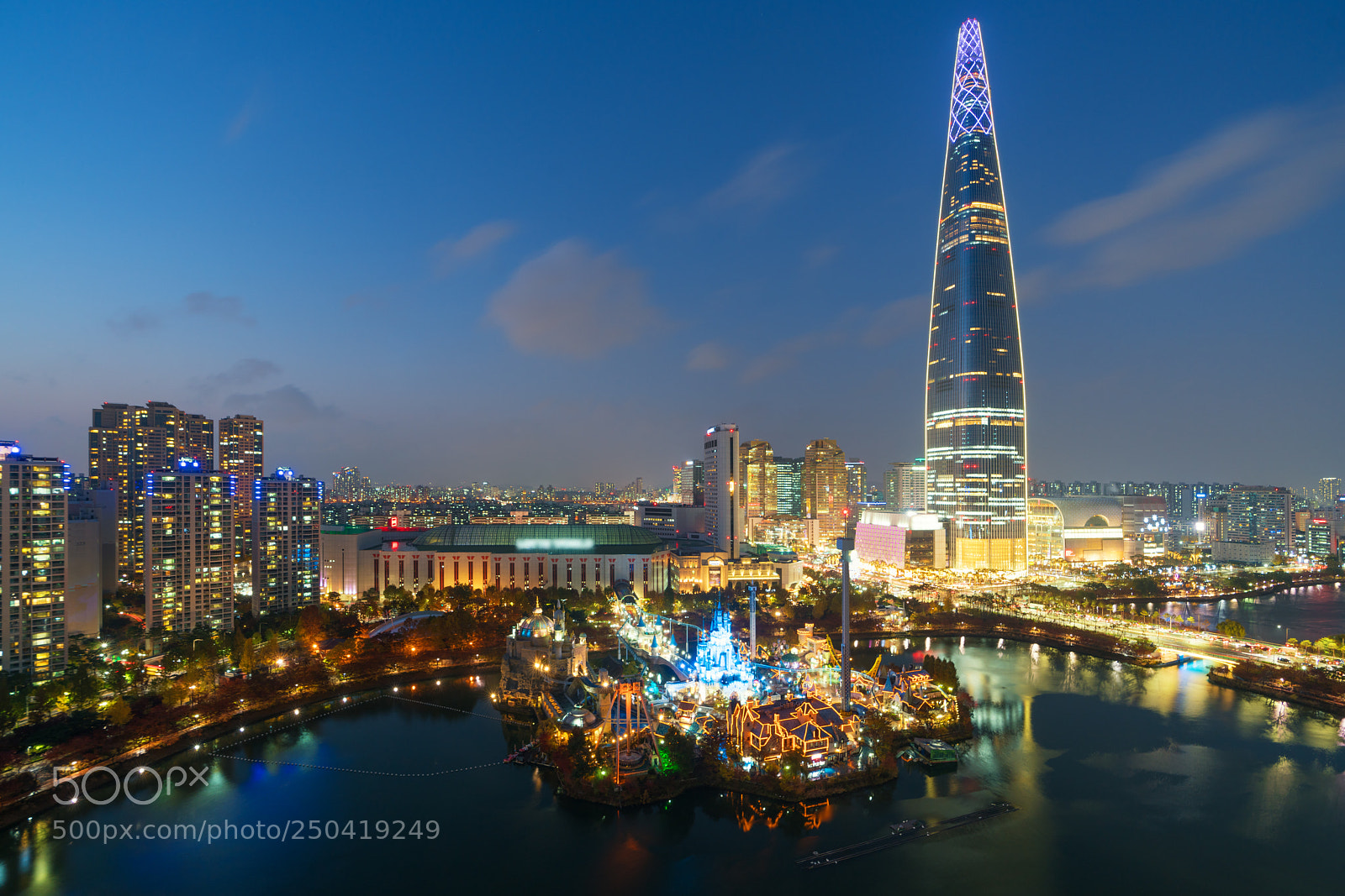 Sony a7R II sample photo. South korea skyline of photography