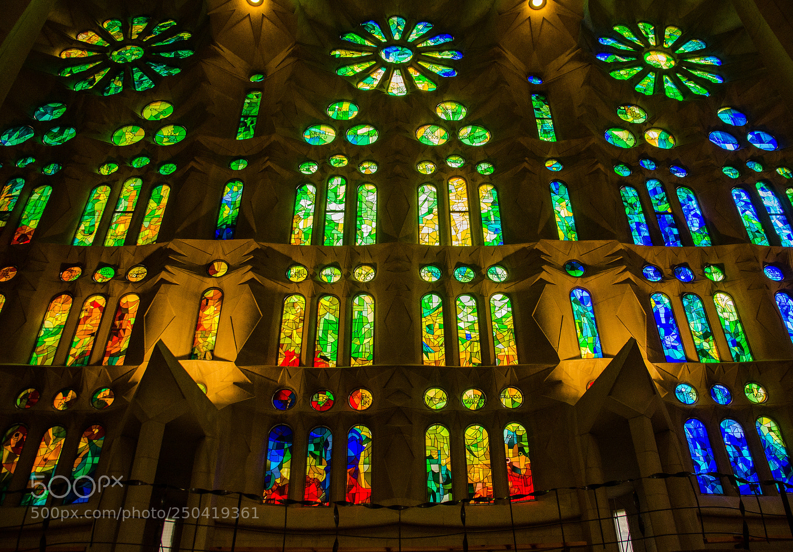 Nikon D7000 sample photo. Inside the sagrada familia photography