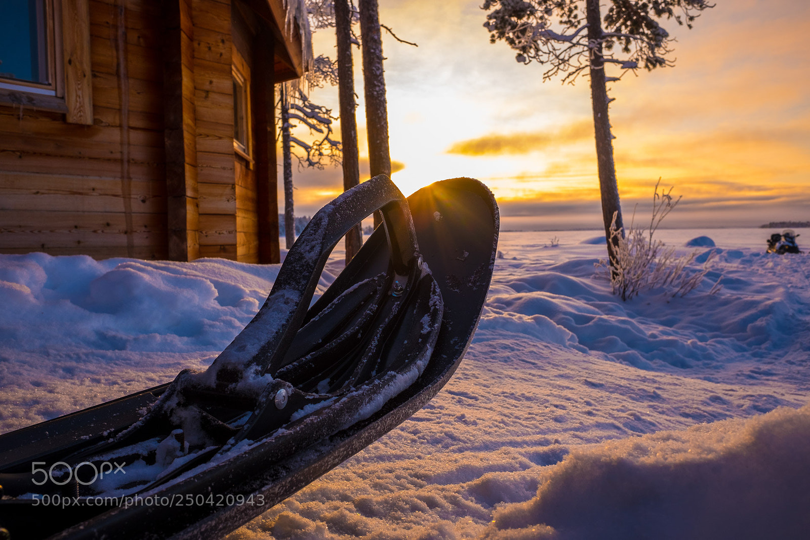 Fujifilm X70 sample photo. Snow mobile ski photography
