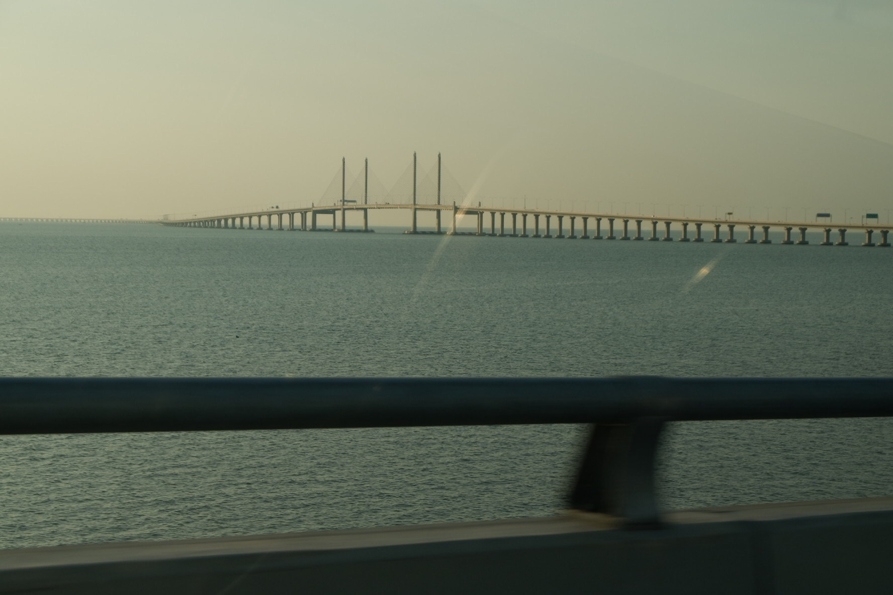 Fujifilm X-A10 sample photo. Second penang bridge  photography
