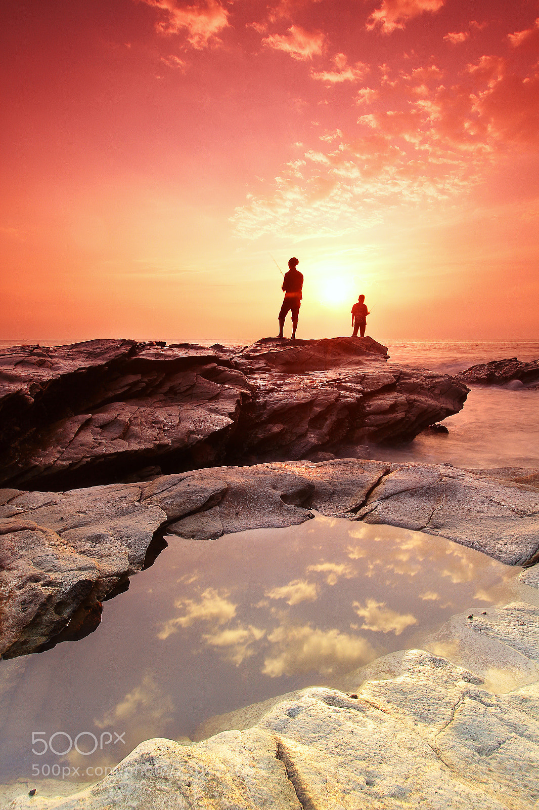 Canon EOS 7D sample photo. Sunrise at jepara photography