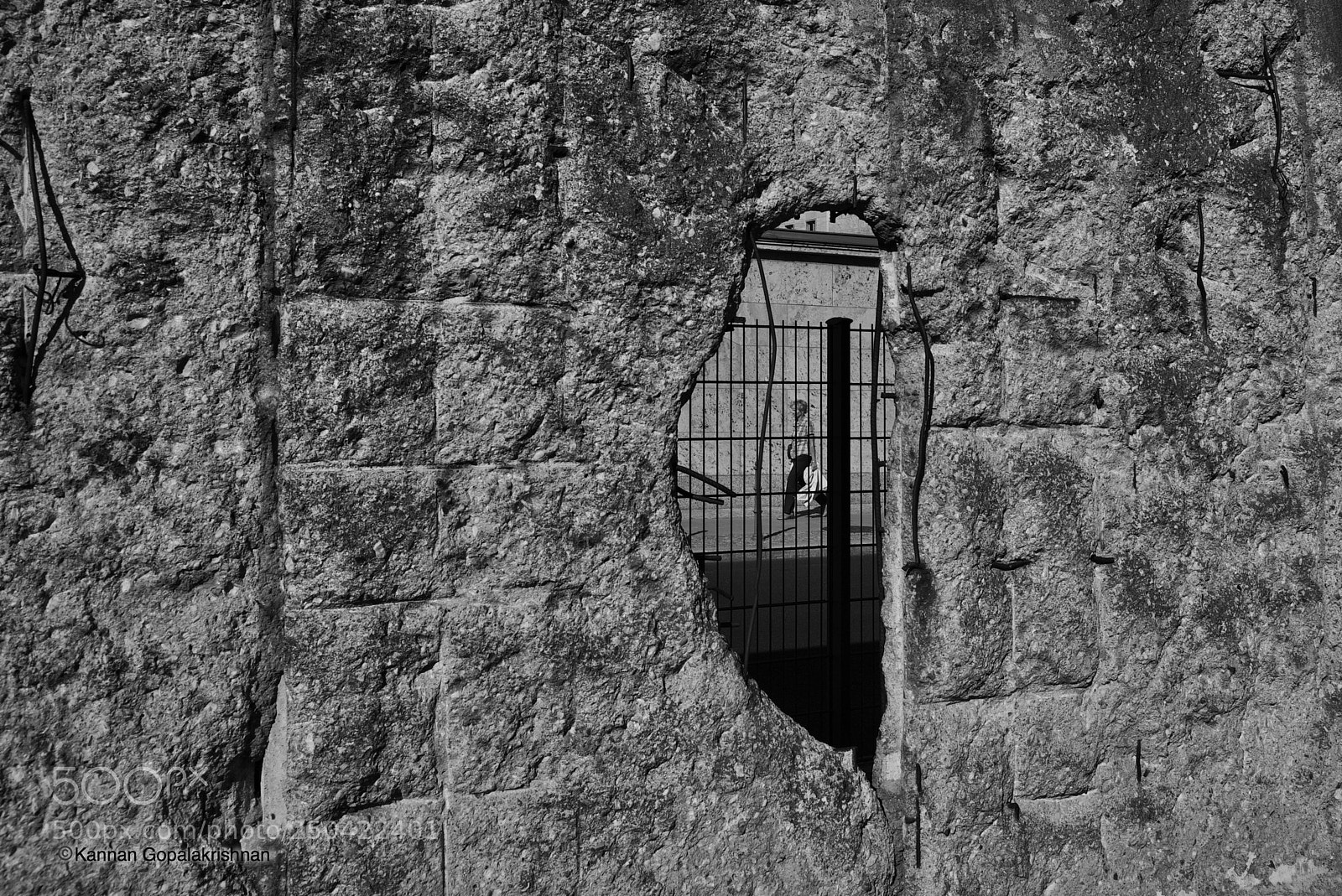 Canon EOS 5D sample photo. View from a hole photography