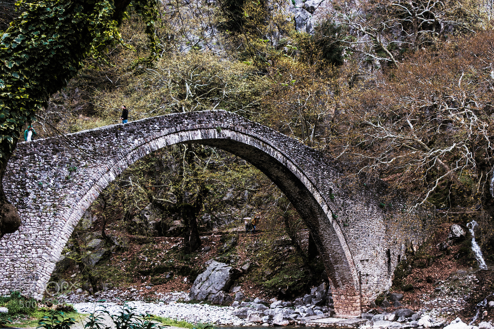 Nikon D5200 sample photo. Stone arch bridge of photography