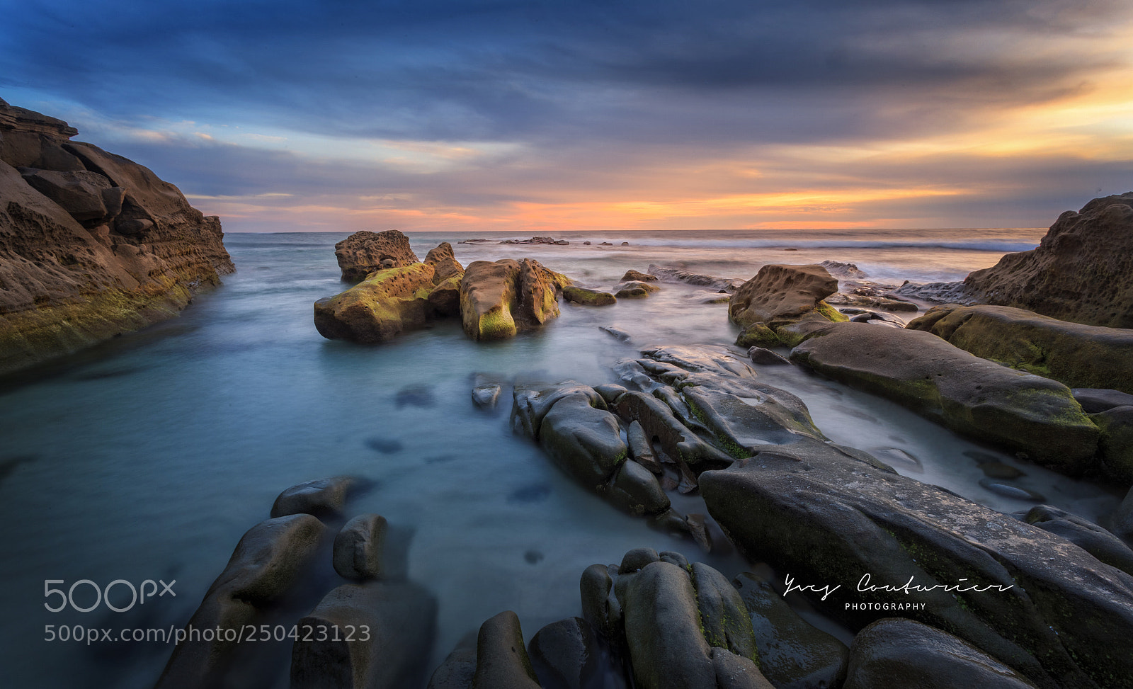Canon EOS 5D Mark II sample photo. Smooth sunset photography