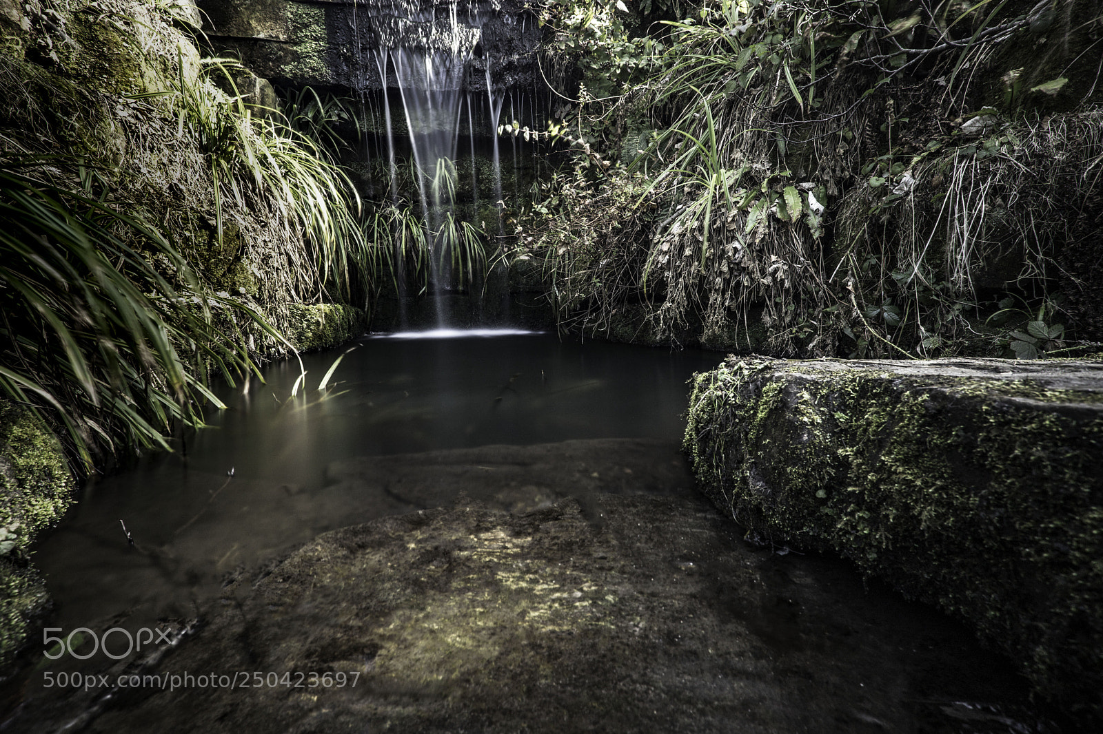 Canon EOS 6D Mark II sample photo. Large saltwell waterfall photography