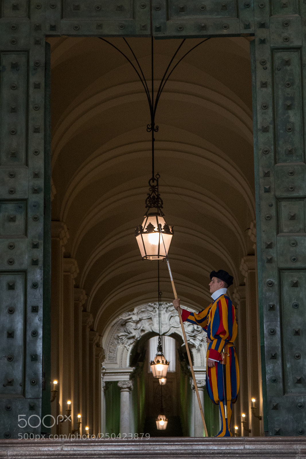 Nikon D5500 sample photo. Vatican guard photography