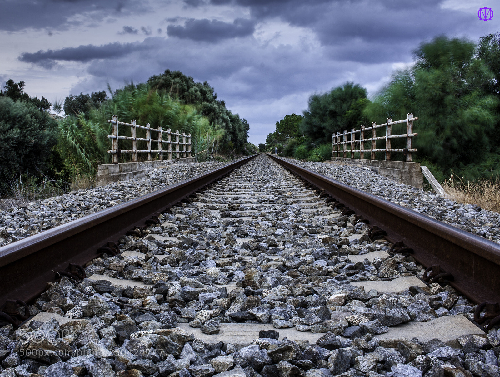 Canon EOS 40D sample photo. Rails in brancaleone photography
