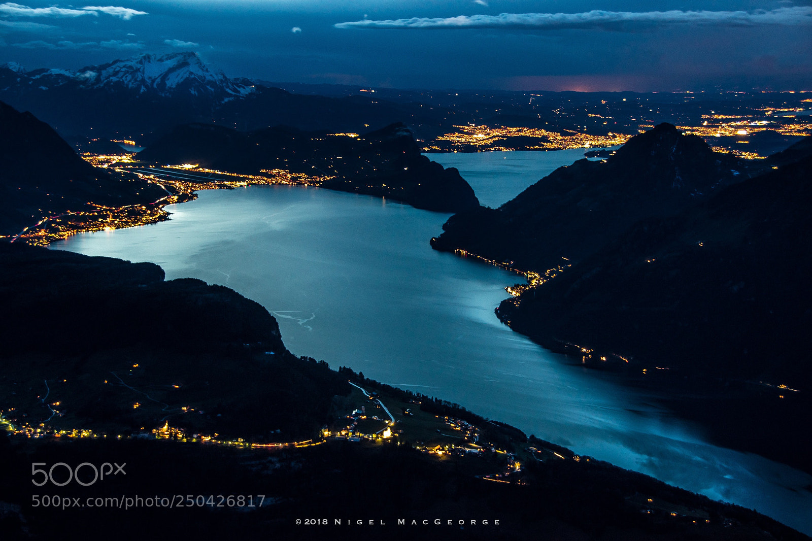 Nikon D5500 sample photo. Fronalpstock lake luzern blue photography