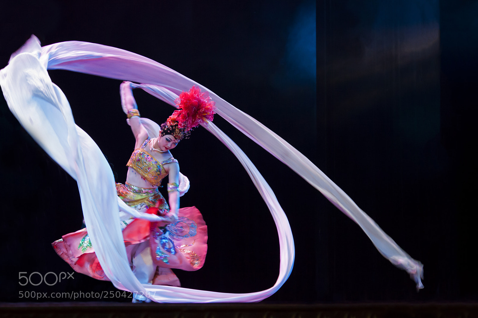 Canon EOS 5D Mark II sample photo. Chinese dancer photography