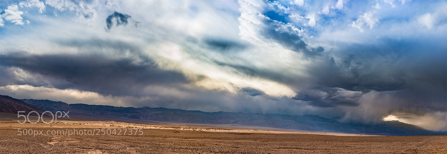 Nikon D800 sample photo. Stormy death valley photography
