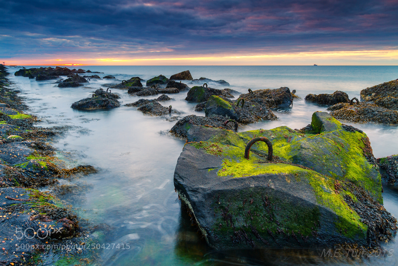 Canon EOS 7D sample photo. Green rocks @ the coast photography