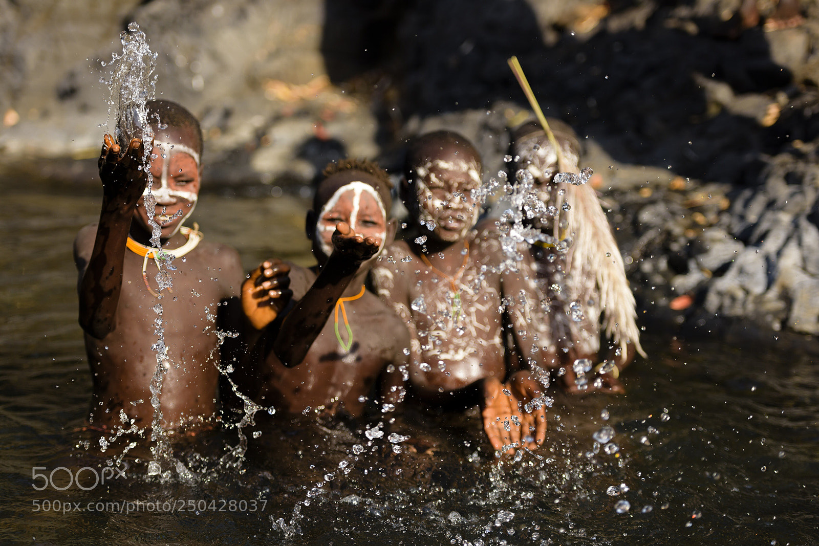 Nikon D810 sample photo. Children of the tribe photography