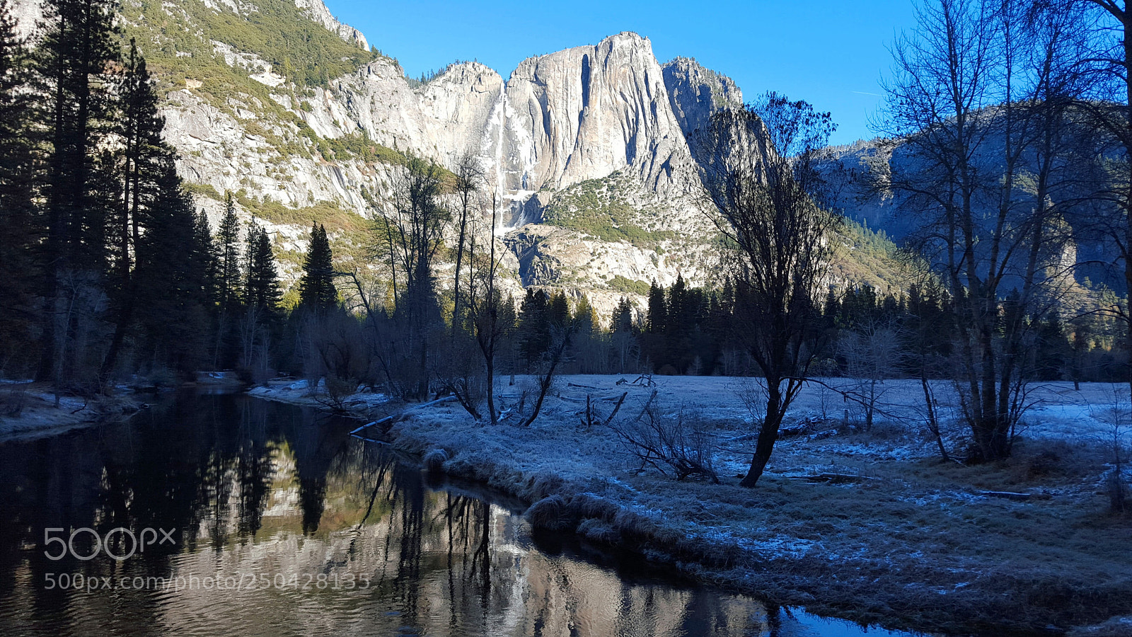 Samsung Galaxy S6 sample photo. River in yosemite photography