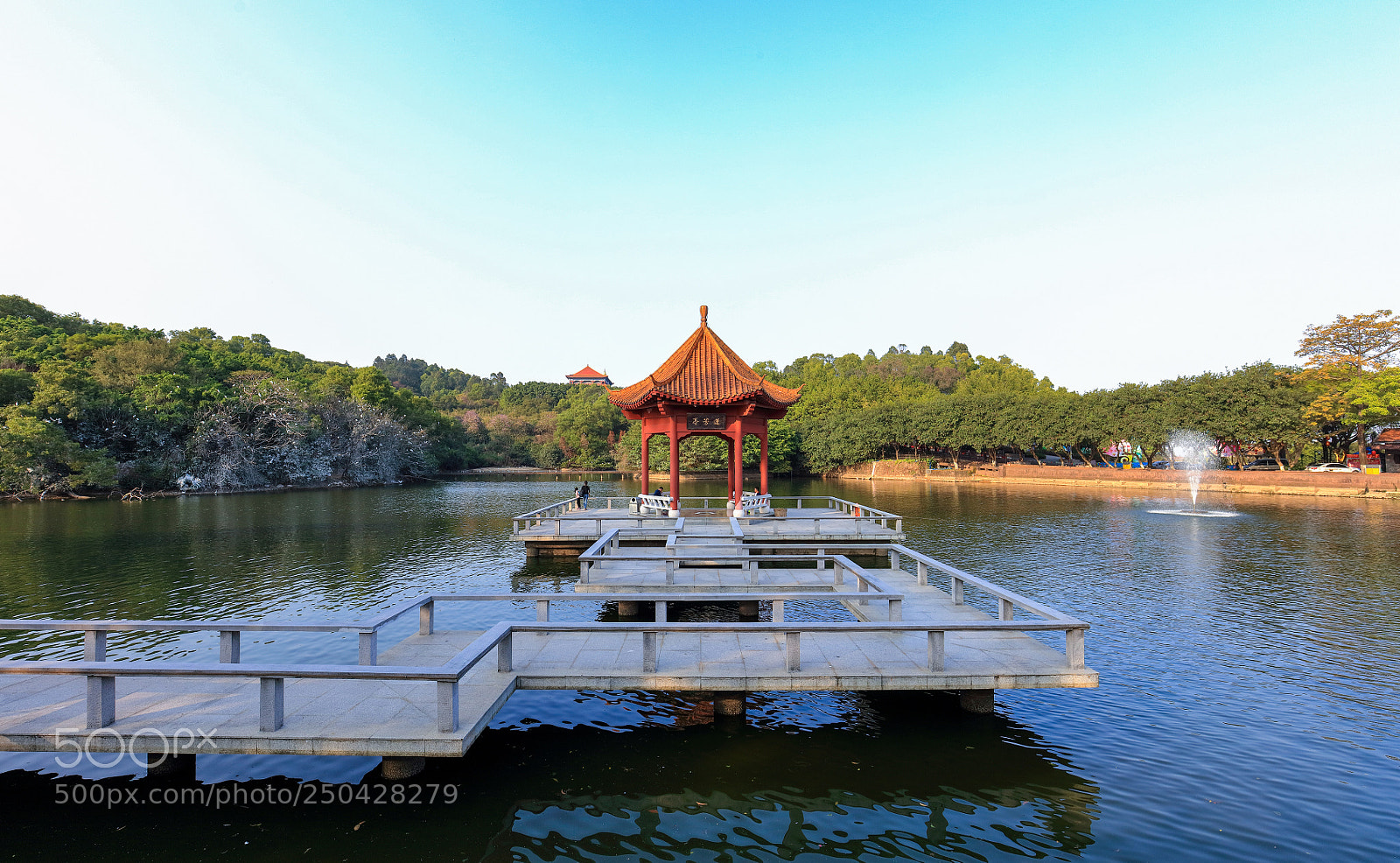 Canon EOS 5DS sample photo. Bridge in the lake photography