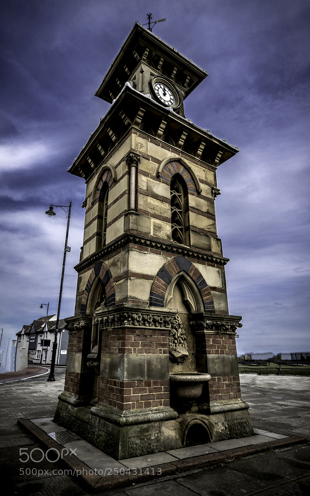 Canon EOS 6D Mark II sample photo. Tynemouth clock tower photography