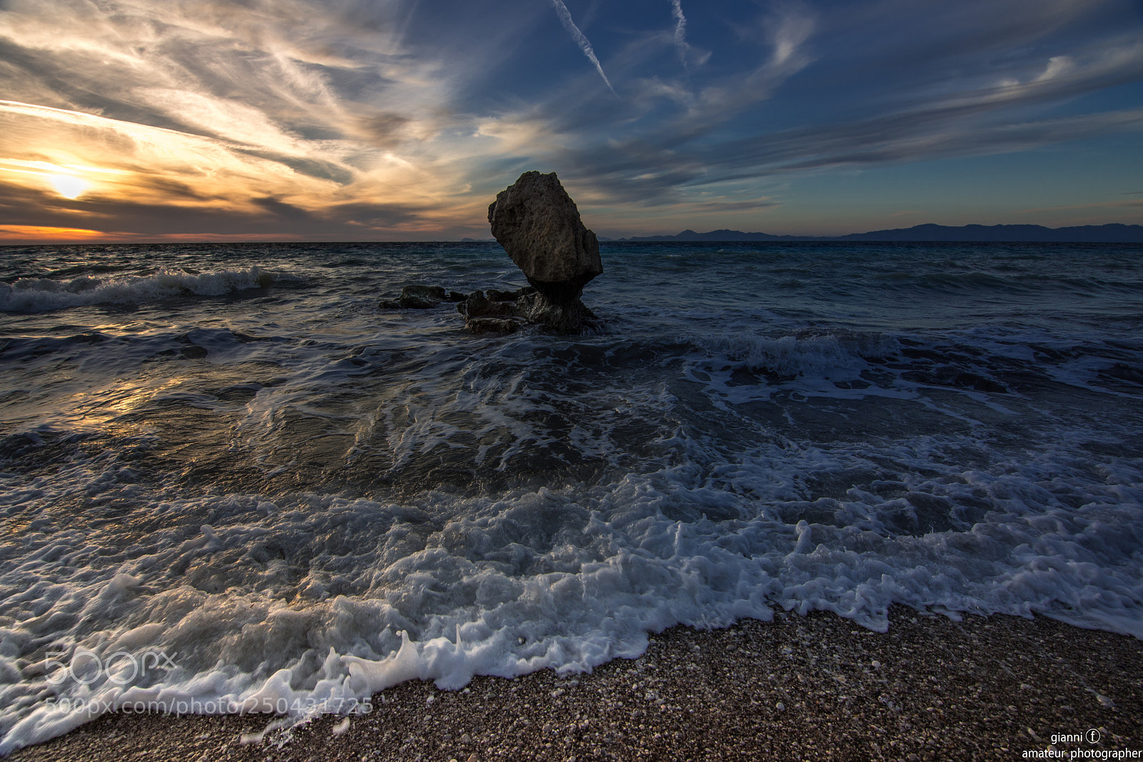 Nikon D7200 sample photo. Sunset from rhodes !!!! photography