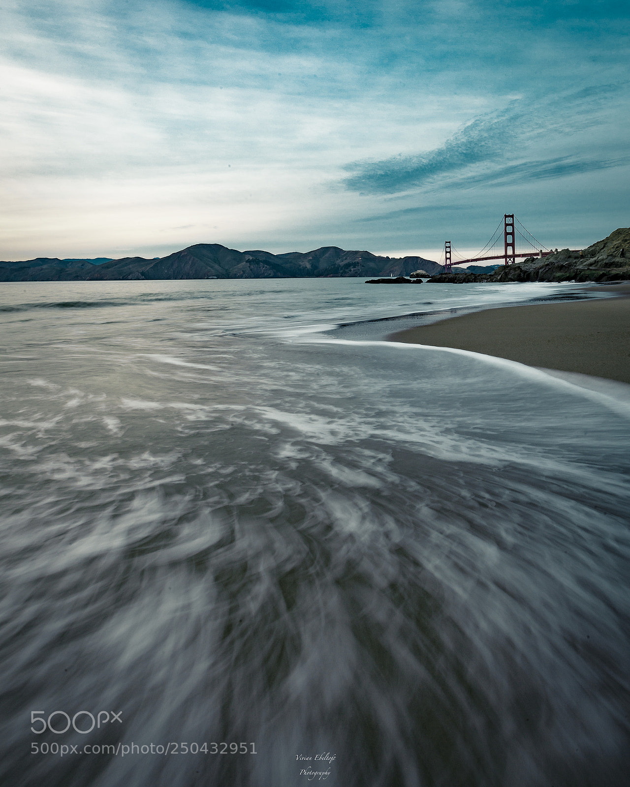 Canon EOS 5D Mark II sample photo. Baker beach flow photography