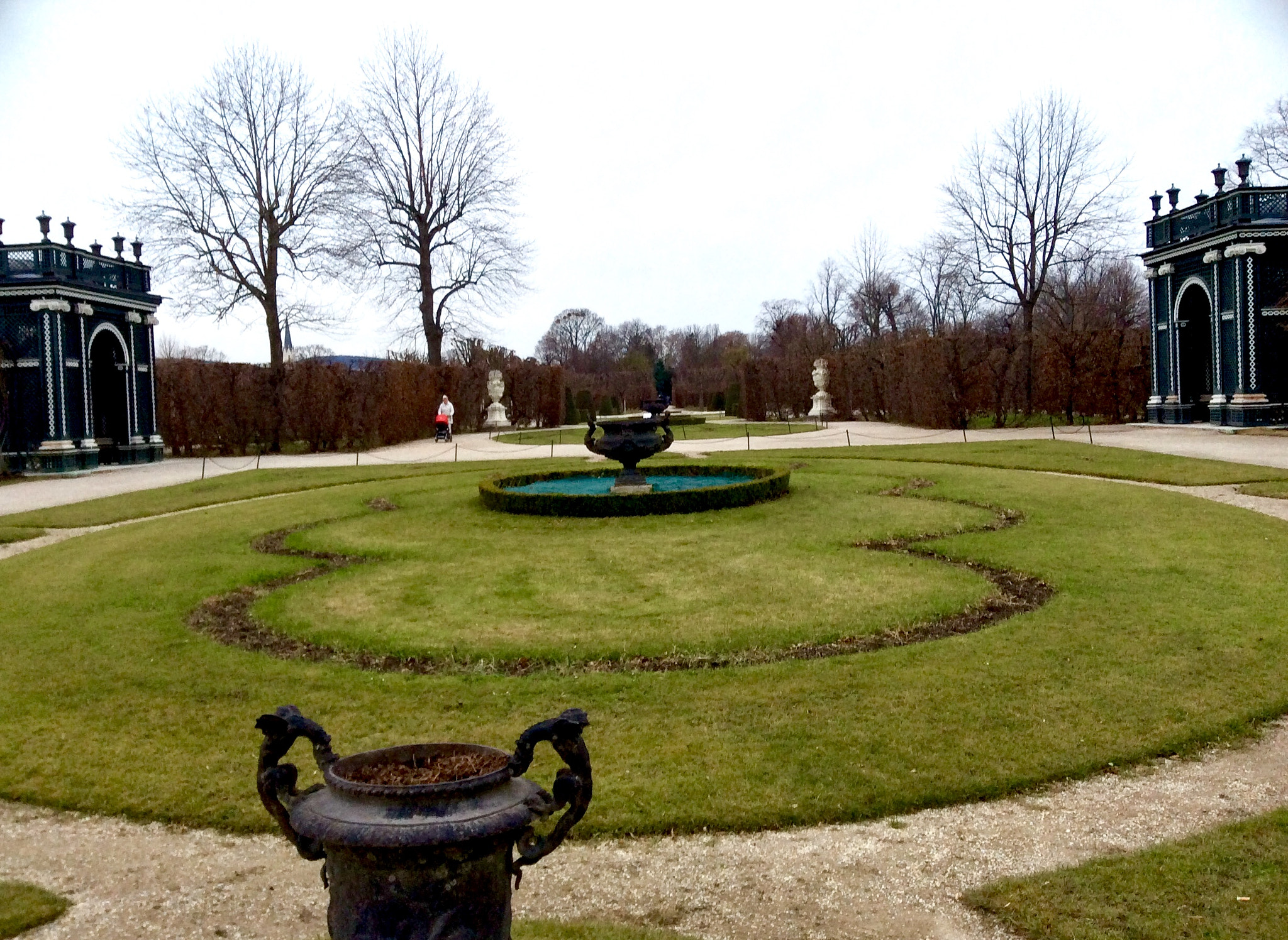 Apple iPad Air sample photo. Winter garden photography