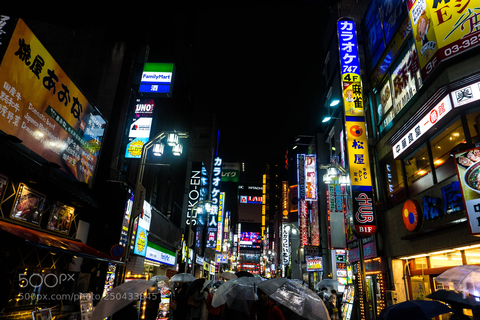 Sony a6000 sample photo. Shinjuku @ night photography