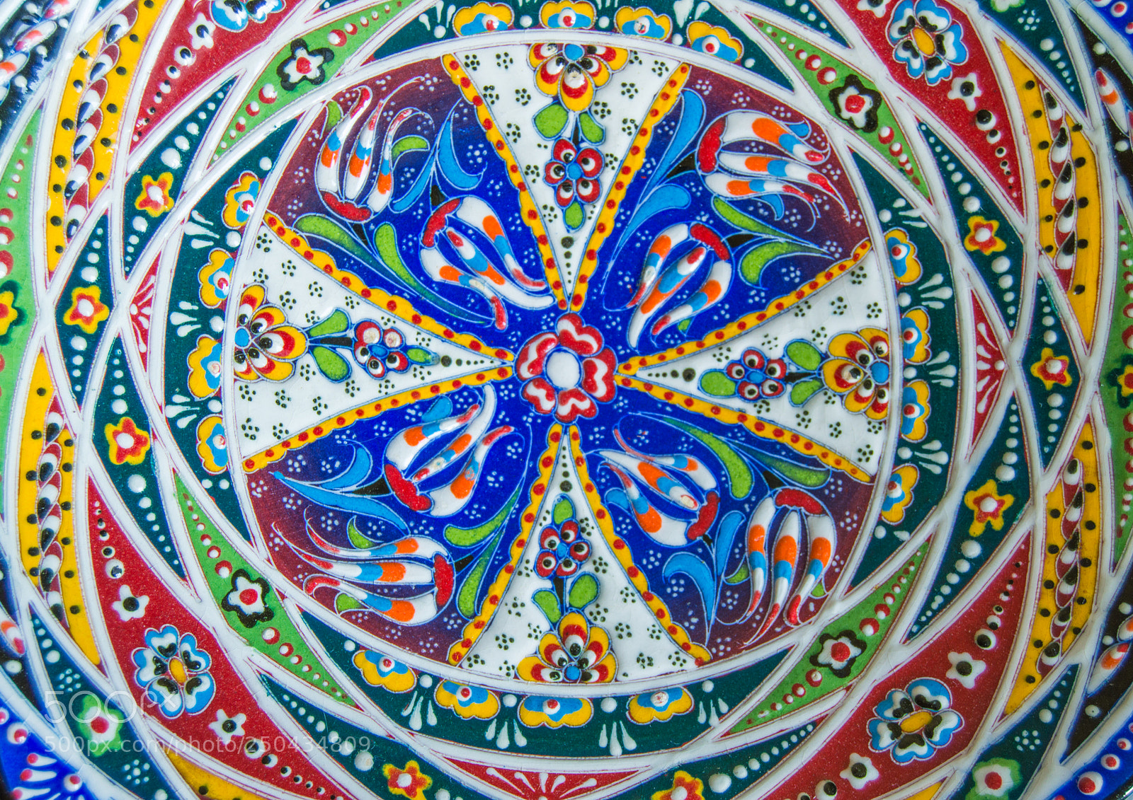 Nikon D3200 sample photo. Ceramic authentic dish with photography